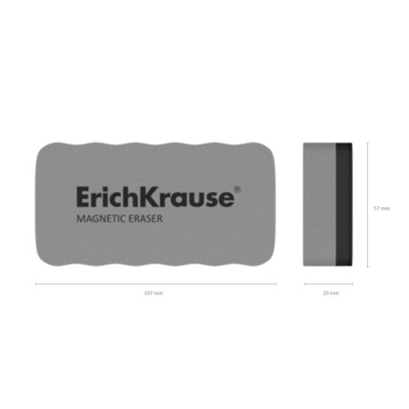 Washing for boards magnetic Erichkrause, 107 x 57 mm-2