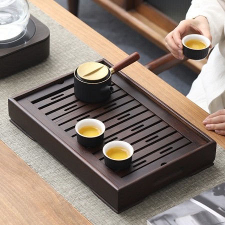 Tray for the tea ceremony, chaban, bamboo, 37 x 25 x 6-1