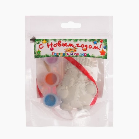 Set for coloring "Snowman" 15x10.5x4cm-3