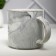 Ceramic "Teacher" mug, 350 ml, color gray color