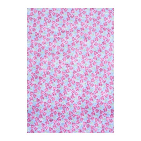 Colored felt is soft with the A4 Devente pattern. "Flower pattern" 5 colors, 5 sheets, thickness 2 mm-6