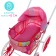 Stroller for dolls is universal, with a basket, a metal frame