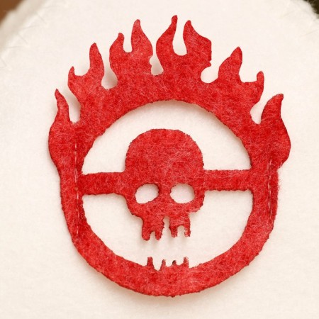 Bath cap with an applique "Mad Max"-2