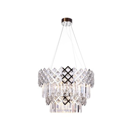 Crystal chandelier with Ambrella Light, Traditional, Tr5273, E14, Color Chrome-1