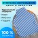 Apron shade color is blue 60x80 cm, 100% p/e