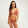 Separate Minaku swimsuit on ties, brown color, size 48