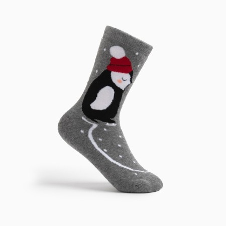 Women's socks, gray color, rr 23-25 ​​(shoe rr 36-40)