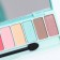 Palette of shadows for eyelids, 10 colors