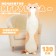 Skill of a soft toy "cat", 130 cm, redhead color