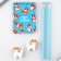 Gift set "I hurry for happiness", pencils 2 pcs, erasers 2 pcs, notebook