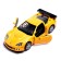 Metal Metal Chevrolet Corvette C6-R, 1:32, doors, inertia, yellow color open