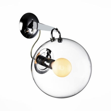 Sconces st. SL550.101.01. Senza. 1x60 watts, E27, 25x35 cm, chromium color