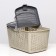 Basket 47x36x27.5 cm, gray