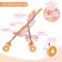 Summer stroller for dolls "Fox", metal frame