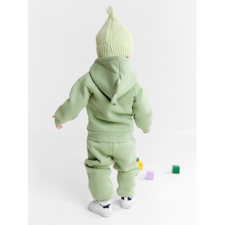 Hat crumb I, p. 46-48cm, 1-2 years old, khaki-4