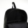 City backpack of artificial leather with lightning, 5 pockets, black color