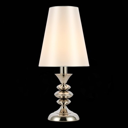 Evoluce bedside lamp. SL1137.104.01. Rionfo. 1x40 W, E14, 21x21x45.8 cm, Nickel color-1
