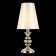 Evoluce bedside lamp. SL1137.104.01. Rionfo. 1x40 W, E14, 21x21x45.8 cm, Nickel color