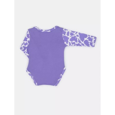 Body Body with a long sleeve Rant Milk-Aholic, height 56 ​​cm, purple color-4