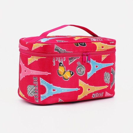 Lightning cosmetic bag, pink color