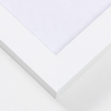 Photo frame MDF 30x40 cm. No. 6, width. 20 mm, thickness. 12 mm, white (plastic screen)-2