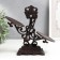 Cast iron candle for 2 candles "Libra" 21x9x24 cm