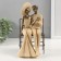 Polystone souvenir "Stylish couple on a bench" 13x12.5x24.5 cm
