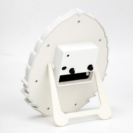 Clock - desktop an alarm clock, discrete move, dial 7 x 11 cm, 14.5 x 15.5 cm-2