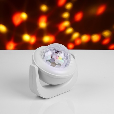 Light device "Karaoke" 20 cm, speaker, microphone, glow RGB, 5 V