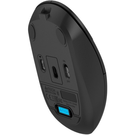 Mouse A4Tech FSTYLER FG16CS AIR Black Optical (2000DPI) Silent Wireless USB for a laptop 102939-8