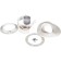 The chimney element Rommer RCA-6010-251220 ANTOLE, D = 60/100 mm, L = 1220 mm, universal