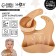 Set for feeding: bib, plate on the suction cup, spoon, m & b, beige