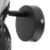 SPOT SPOT 66515/1 1x60W E14, chrome/black 13x13x11 cm