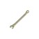 Combined key rexant 62-5801-2, yellow zinc, 6 mm