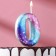Candle for cake the number "0", space, 5.5 cm, 16 minutes