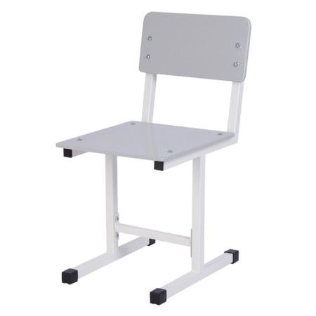 Chair Polini Kids City S "Pupil", 4 group, white/gray color