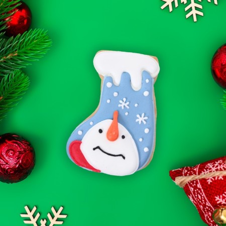 New Year. Cookies "Christmas tree decoration" 35 gr (1 Cor = 15 pcs)-4