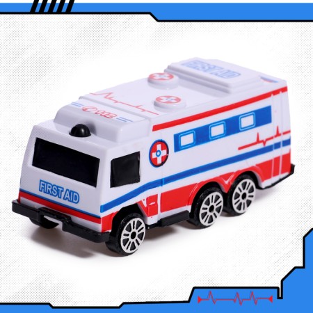 Set of Machines "Ambulance", 5 pieces-3