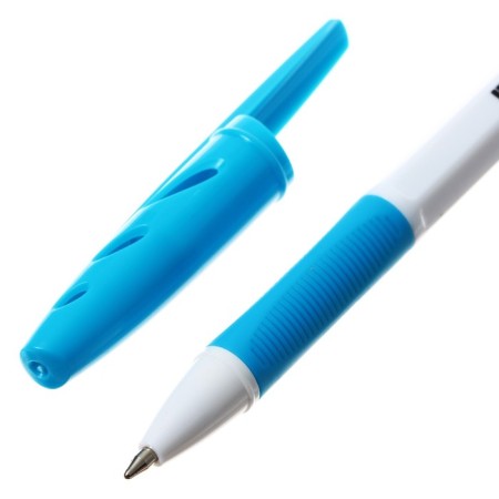 Balloon handle Berlingo "Tribase Grip Show", 0.7 mm, flu, blue, mix-4