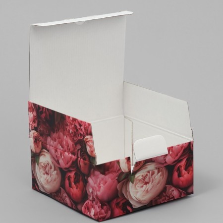 Gift folding box, packaging, "love", 15 x 15 x 7 cm-6