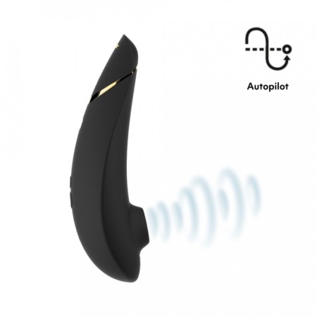 Contactless clitoral stimulator Womanizer Premium 2, black-3