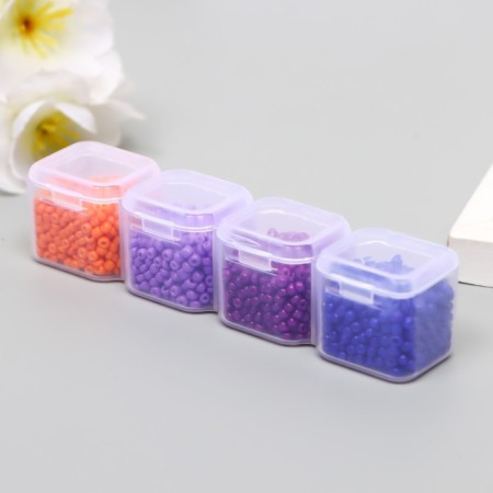 Biser set 28 colors 12/0, 5x2.5 cm-2