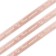 A satin decorative ribbon “The most beautiful”, pink, 1 cm x 22.5 m