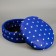 Lowcost Lyncost Round, Poplin, 40 x 40 x 12 cm, Mix flowers
