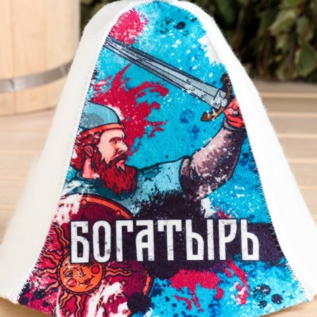 Bath cap "Bogatyr"-3