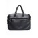 Male portfolio, eco-leather, de-gosa black, 39x10x29 cm
