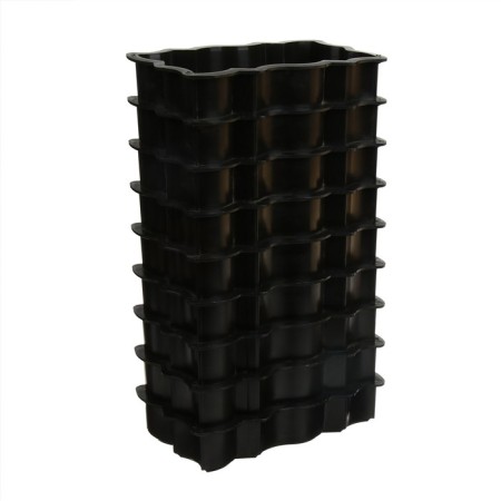 Form for the paving slabs "Wave Zigzag", 26 × 13 × 5.6 cm, F11004, 1 pc.-3