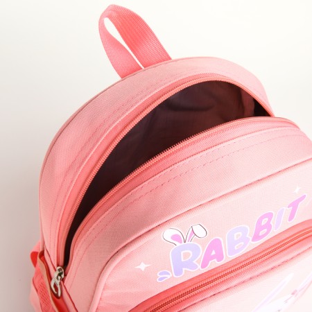 Baby backpack on lightning, "chosen", pink color-7
