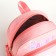 Baby backpack on lightning, "chosen", pink color