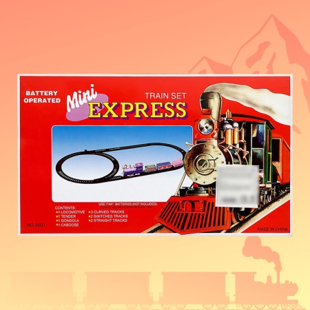 Rail Road "Small Train", works from batteries-15